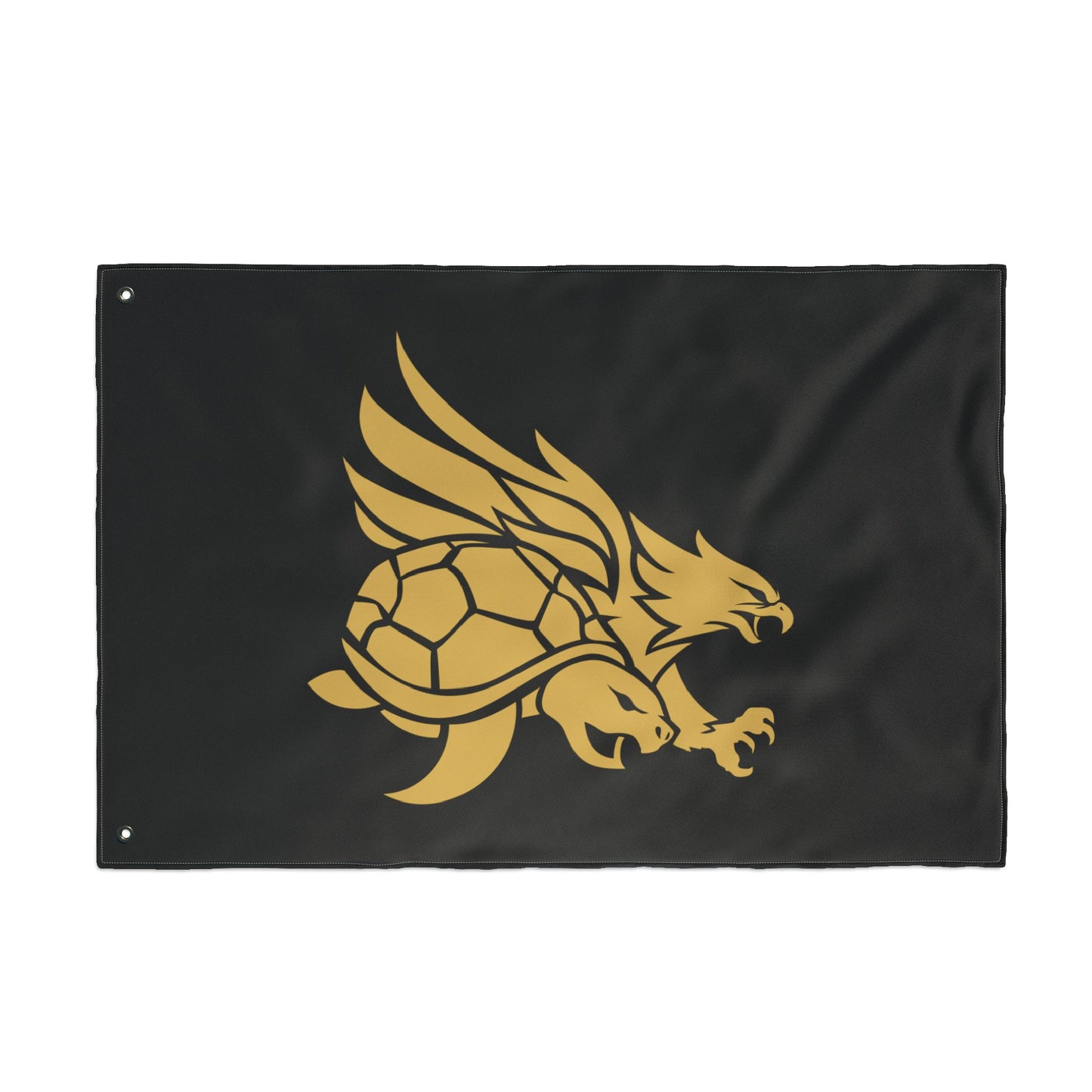 Tribal Gold Double-Sided Flag