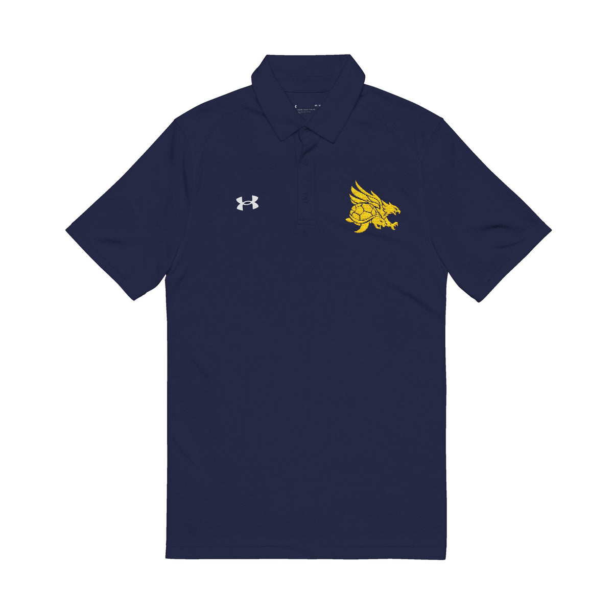 Tribal Gold Embroidered Under Armour Men's Polo
