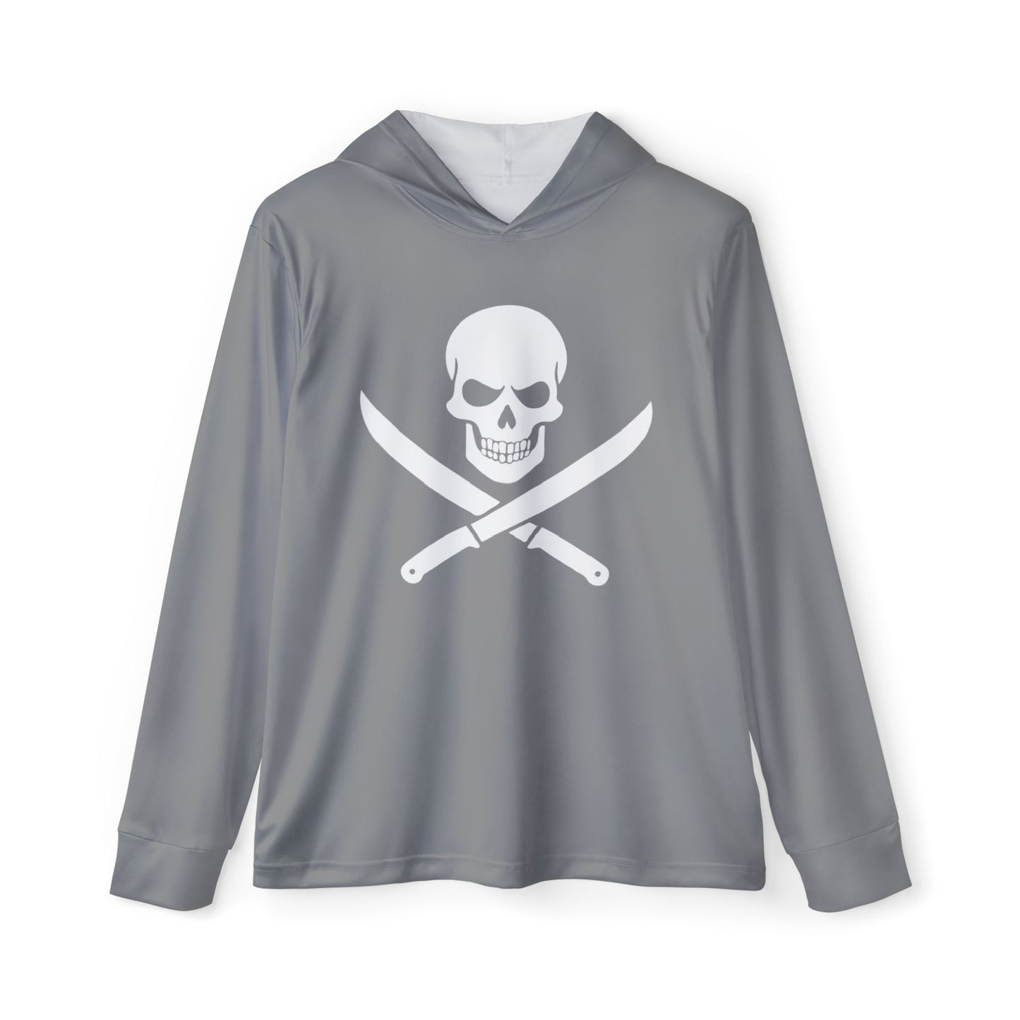 JR 2-Tone Hoodie — Two-Tone Pirate Skull Sports Warmup Hoodie
