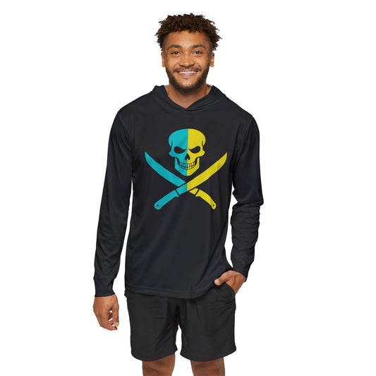 JR 2-Tone Hoodie UPF 50+ Sports Warmup Hoodie