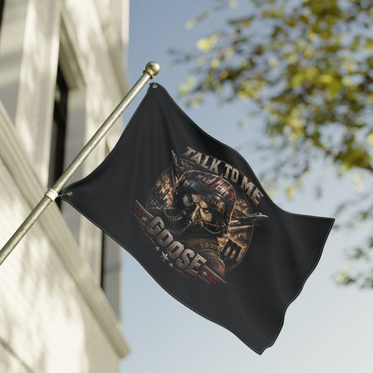 Talk To Me Double-Sided Flag