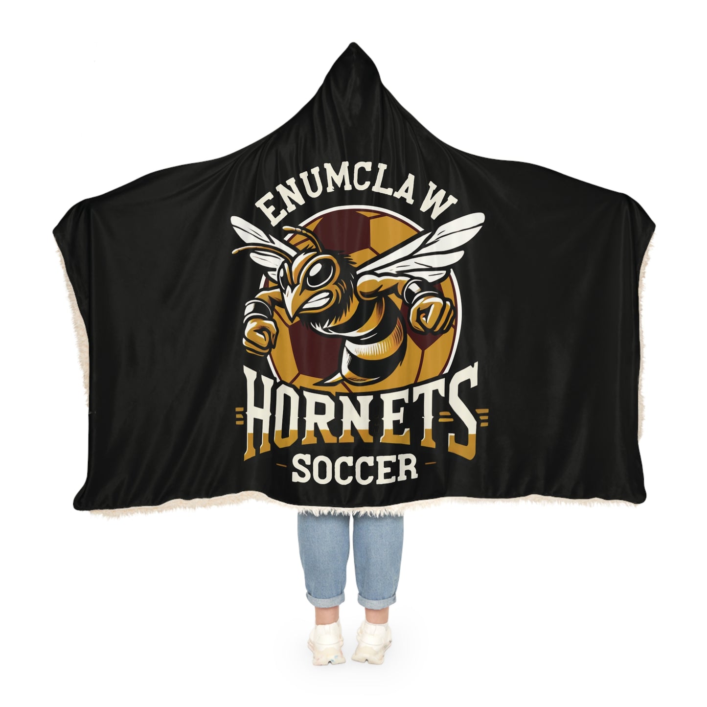 Enumclaw Hornets Soccer Snuggle Blanket