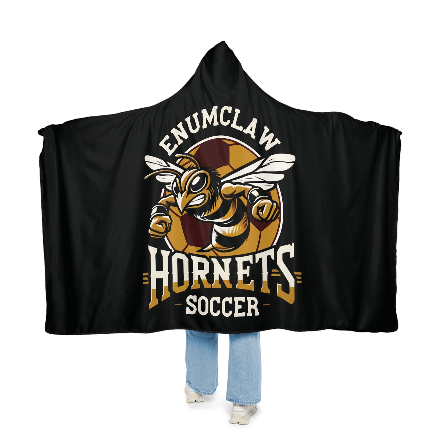 Enumclaw Hornets Soccer Snuggle Blanket