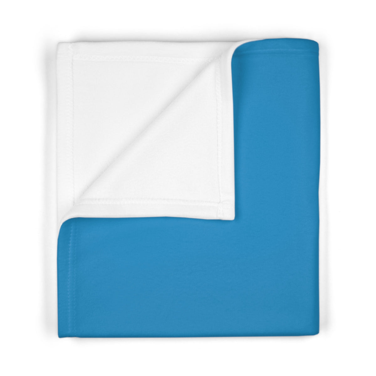 Legacy ‘73 Blue Soft Fleece Baby Blanket — Cozy Nursery Throw for Newborns & Toddlers