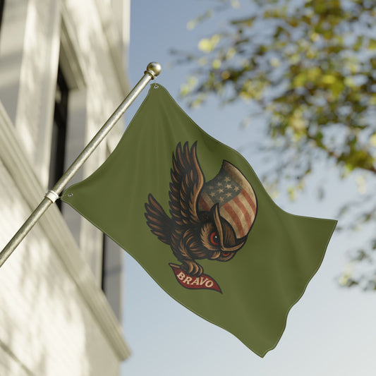 Bravo Team Double-Sided Flag