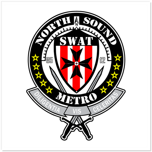 NSM SWAT Kiss Cut Stickers