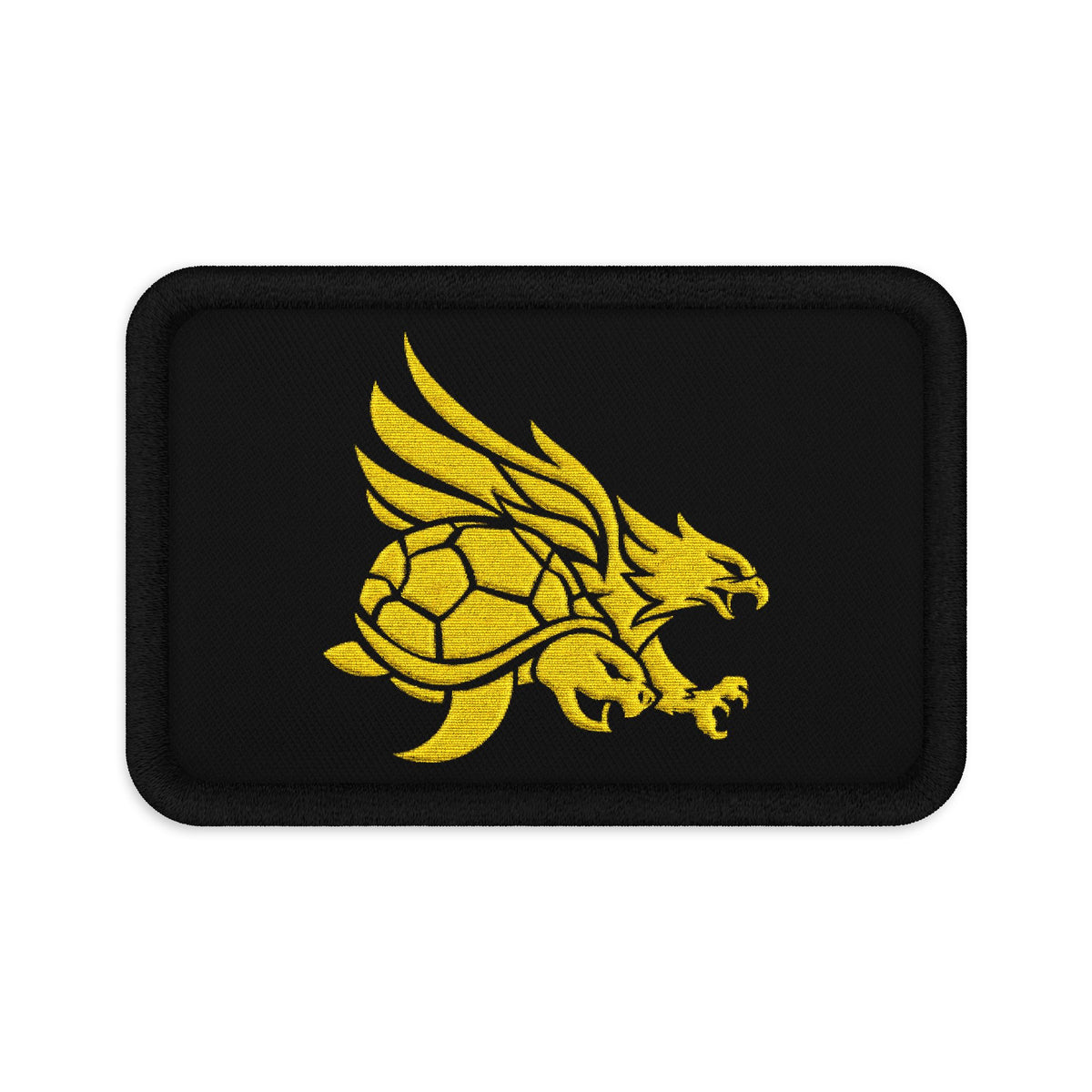 Tactical Embroidered Patch — Golden Gryphon Logo