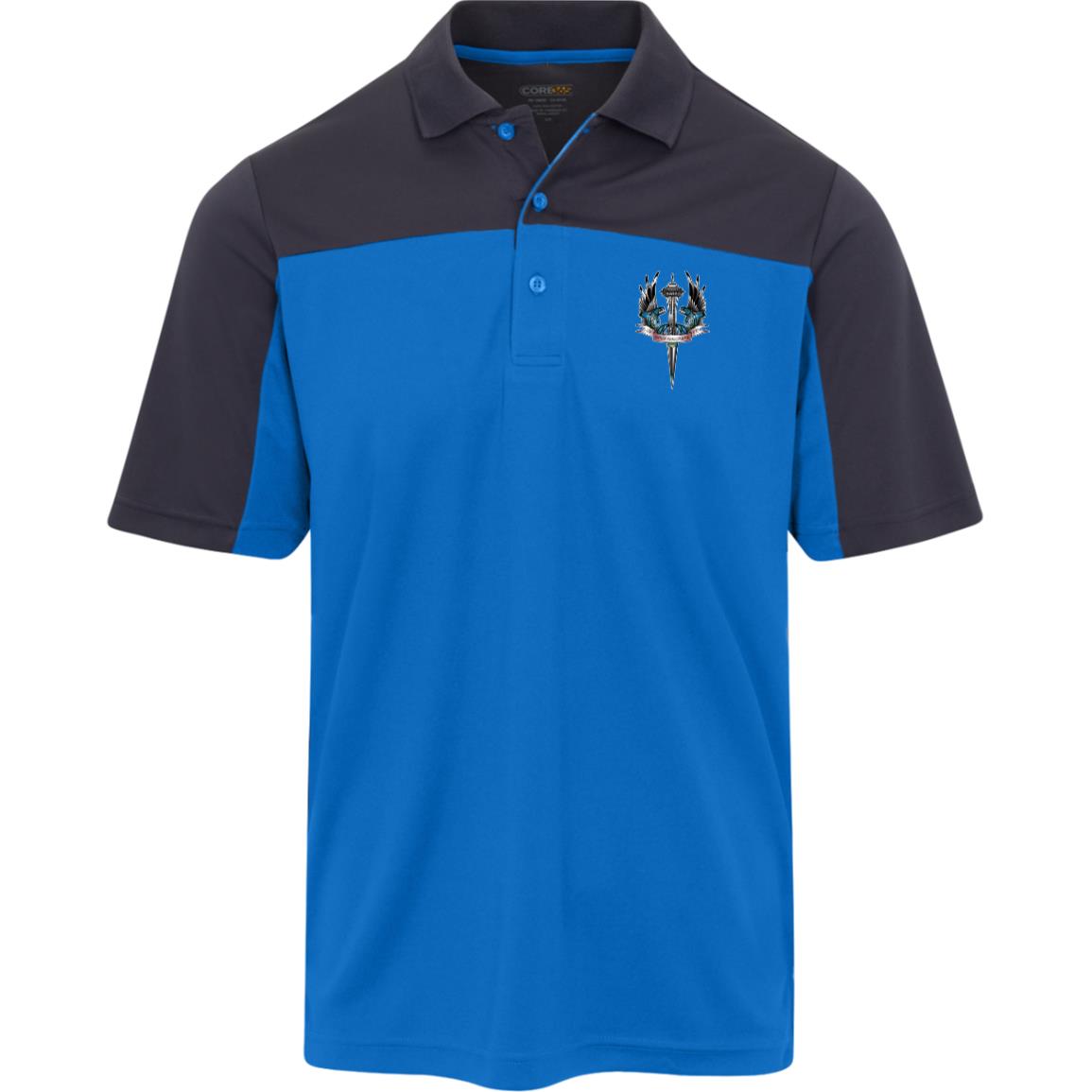 Seattle Logo Mens Balance Pique Polo