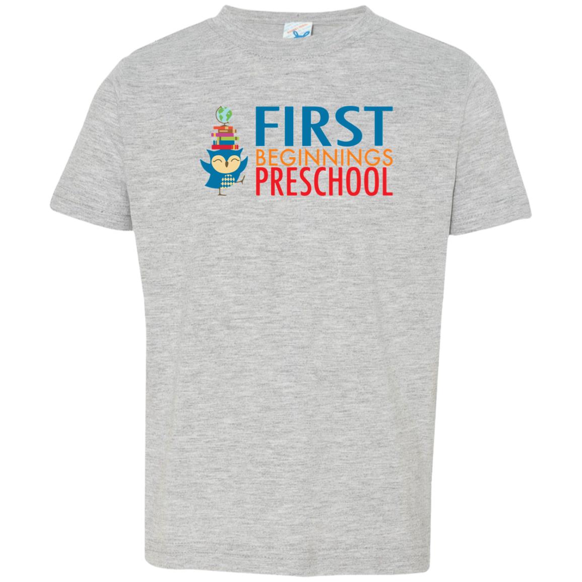 Toddler First Beginnings Preschool Jersey T-Shirt