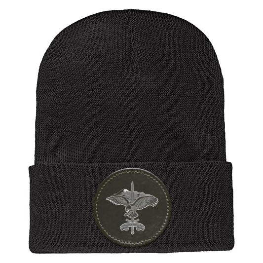 Lakewood Grey Eagle Adult Cuffed Knit Beanie