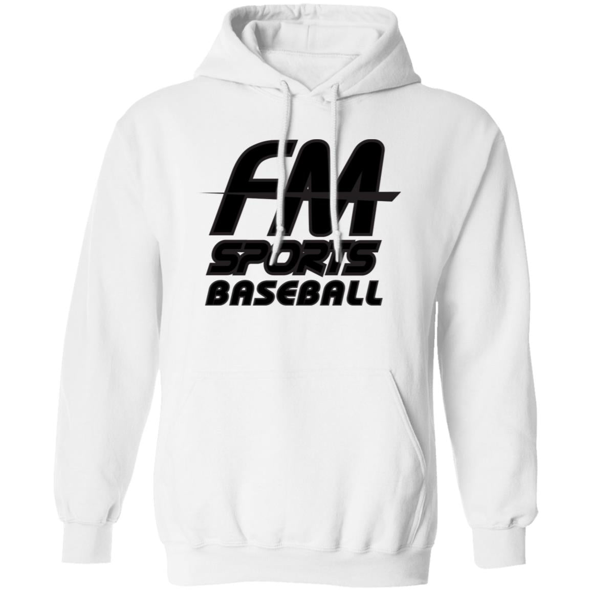 FM Sports Baseball Blackout Pullover Hoodie