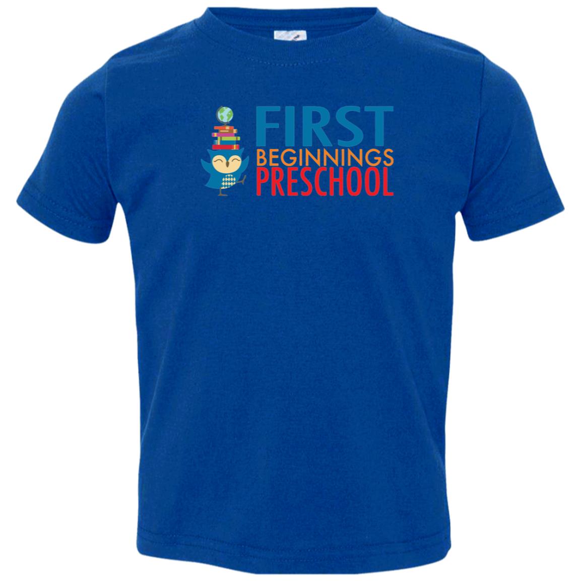 Toddler First Beginnings Preschool Jersey T-Shirt