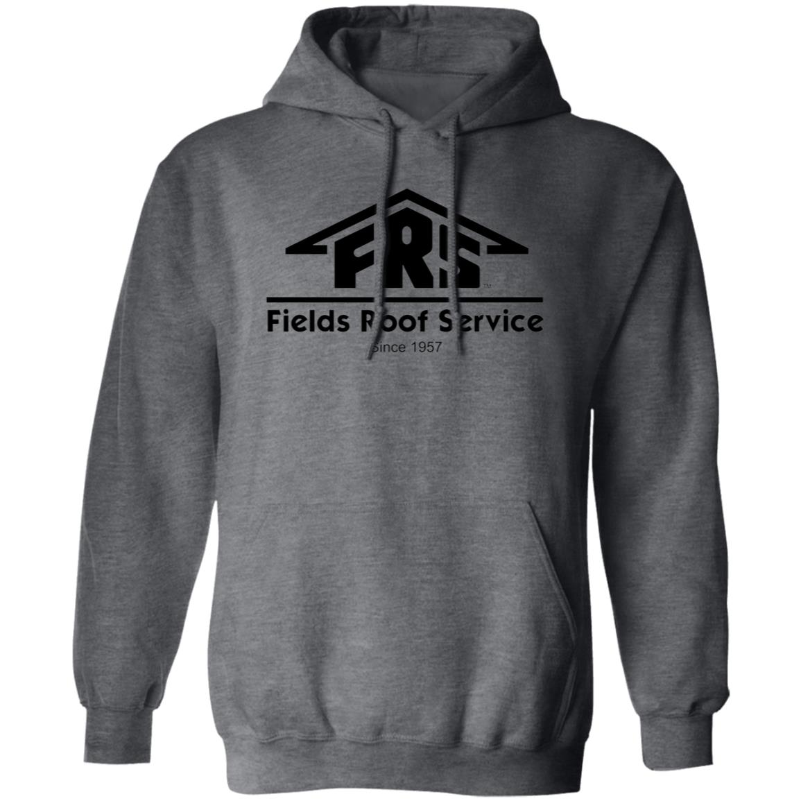 FRS Black Logo Pullover Hoodie