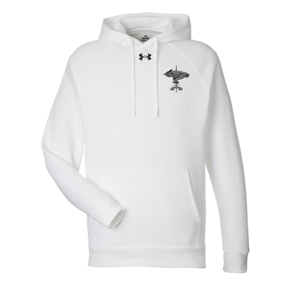 Lakewood Eagle  Front/ Back Under Armour Mens Rival Fleece Hoodie