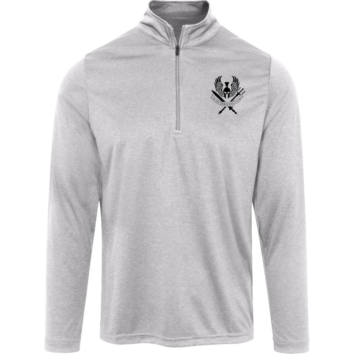 R1 Mens Heather Quarter Zip