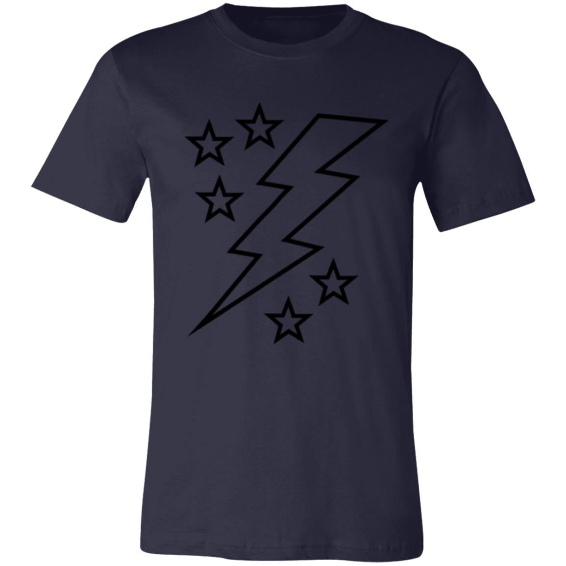 Lightening Bolt Large Unisex Jersey Short-Sleeve T-Shirt