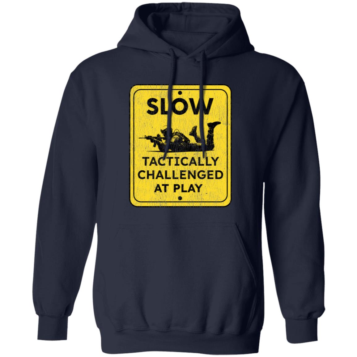 Tactically Challenged Pullover Hoodie