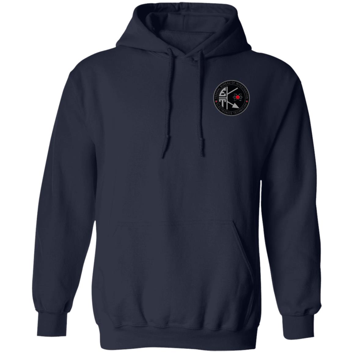 Electronics Tech Front/Back Logo Deluxe Pullover Hoodie