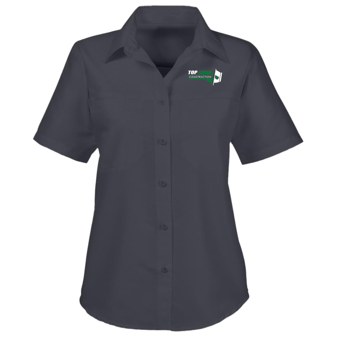 Top Rung Construction Women's Key West Short Sleeve Staff Shirt