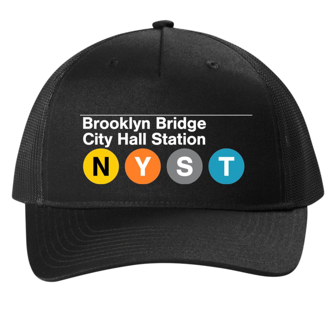 FBI NY Subway Sign Port Authority Snapback 5-Panel Trucker Cap – Merch ...
