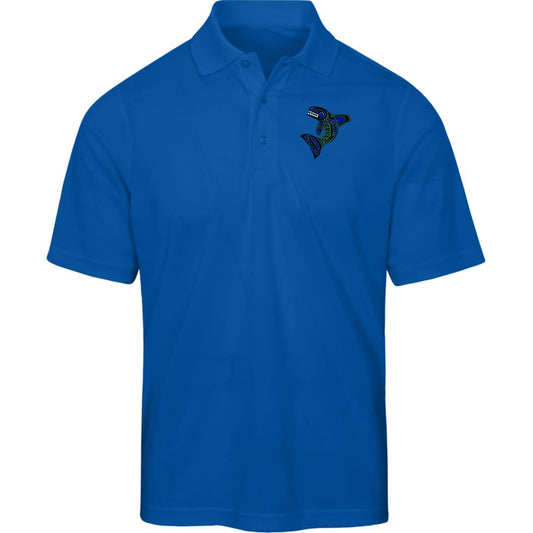 Seattle Orca Mens Origin Pique Polo