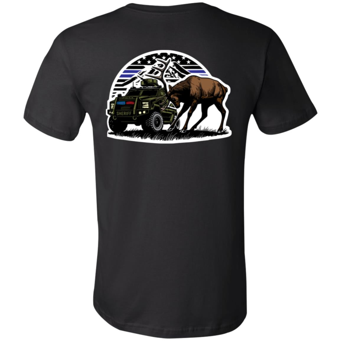 Pierce County Elk Thin Blue Line T-Shirt