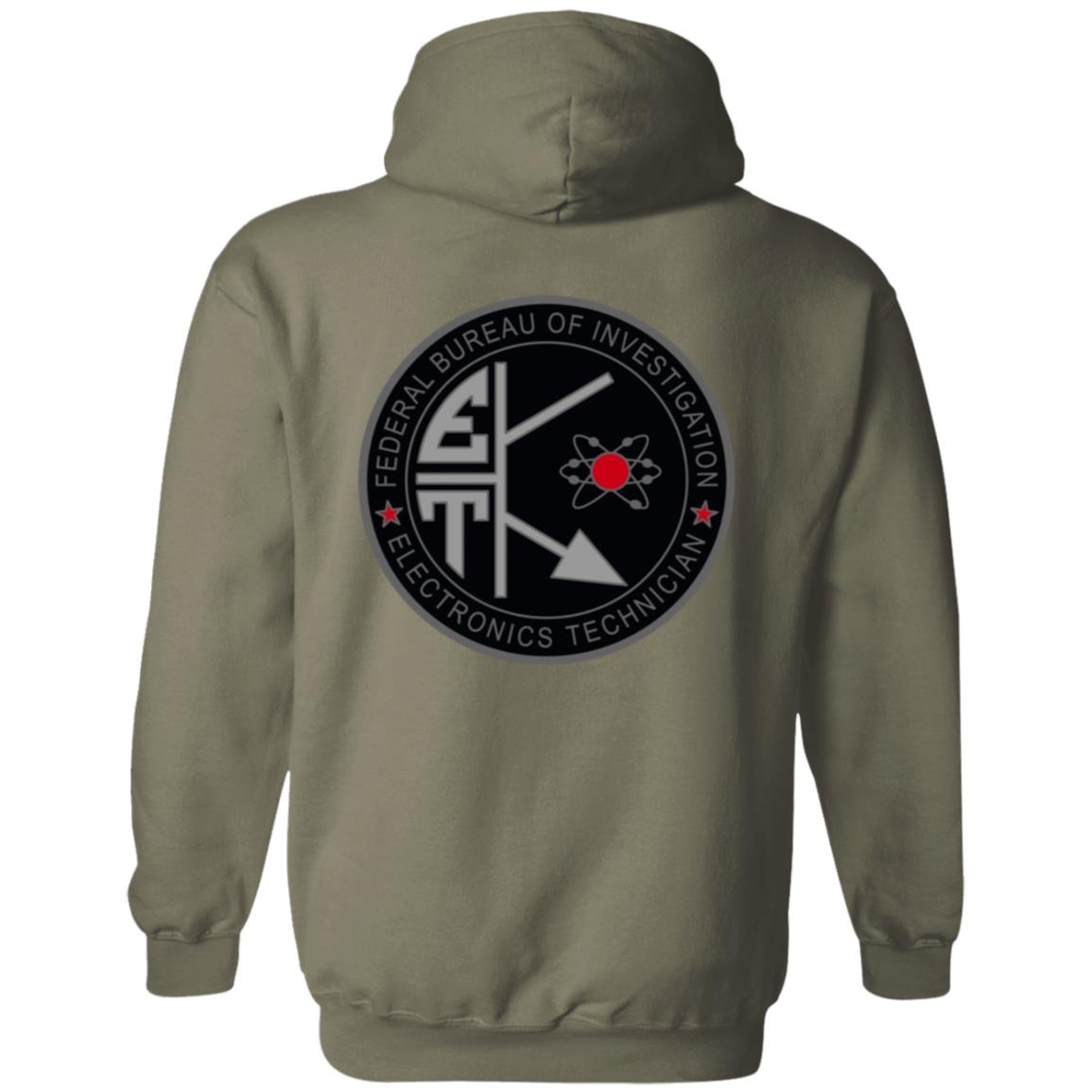 Electronics Tech Front/Back Logo Deluxe Pullover Hoodie