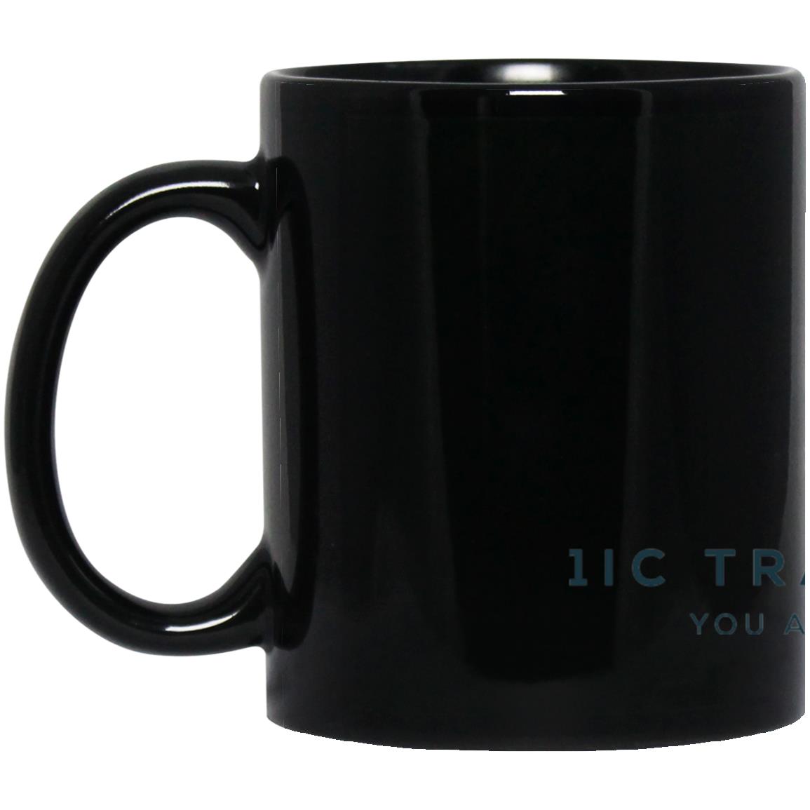 1IC 11oz Black Mug