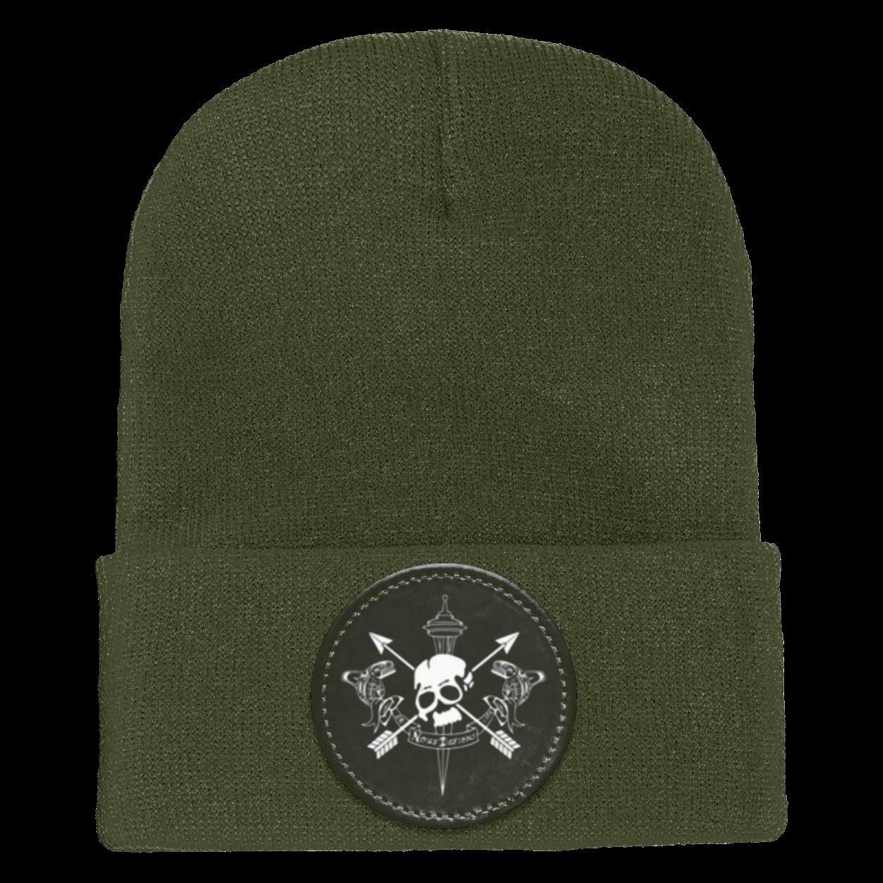 Seattle We Defy Yupoong Adult Cuffed Knit Beanie