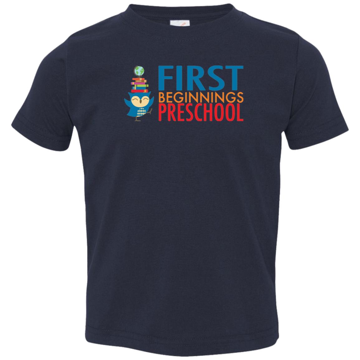 Toddler First Beginnings Preschool Jersey T-Shirt