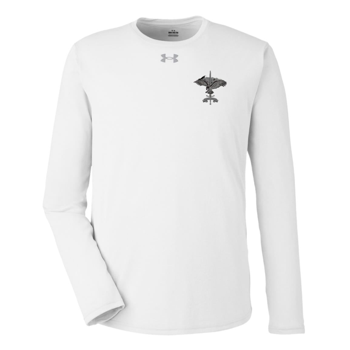 Lakewood Grey Eagle Front/ Back Under Armour Team Tech Long Sleeve Tee