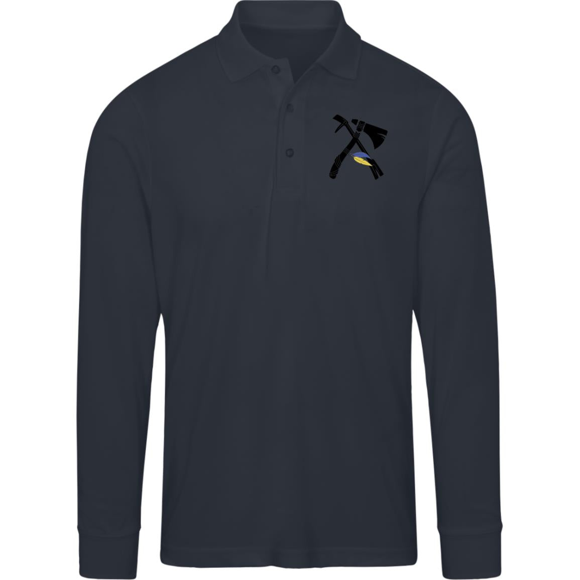 Atlanta Men's Pinnacle Long Sleeve Pique Polo