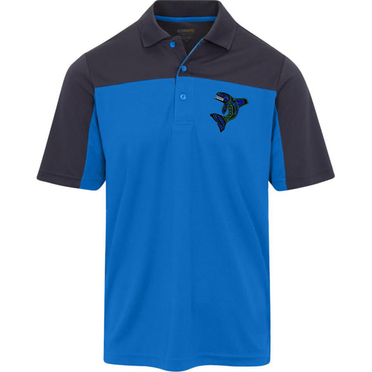 Seattle Orca Mens Balance Pique Polo