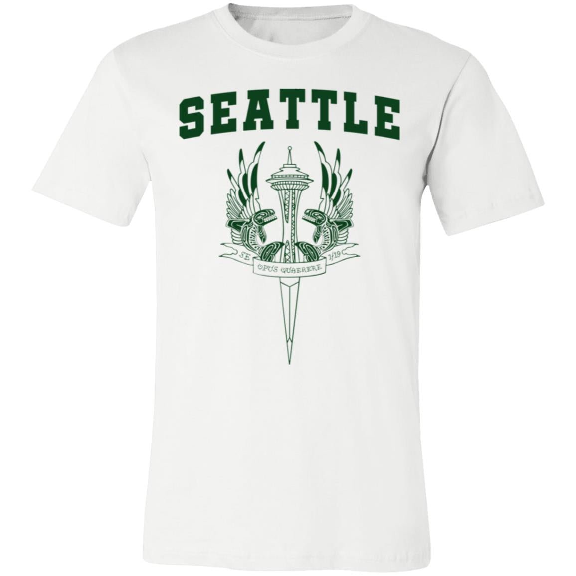 Seattle Logo Green T-Shirt