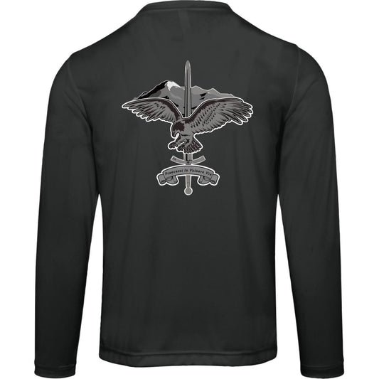 Lakewood Grey Eagle Team 365 Mens Zone Long Sleeve Tee