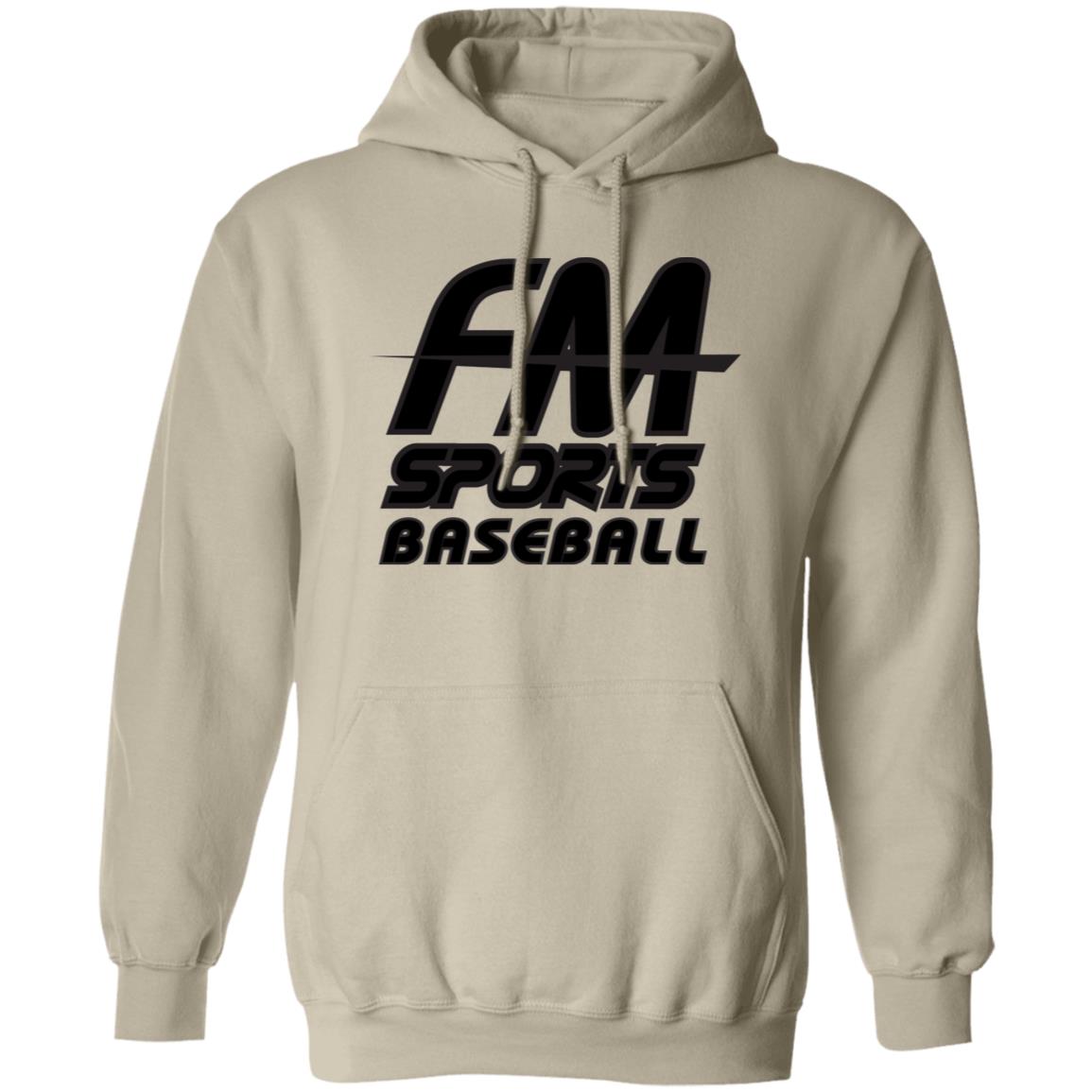 FM Sports Baseball Blackout Pullover Hoodie