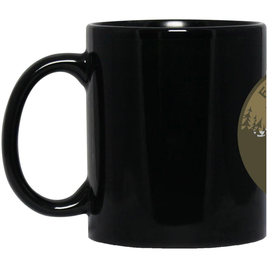 Portland 11oz Black Mug