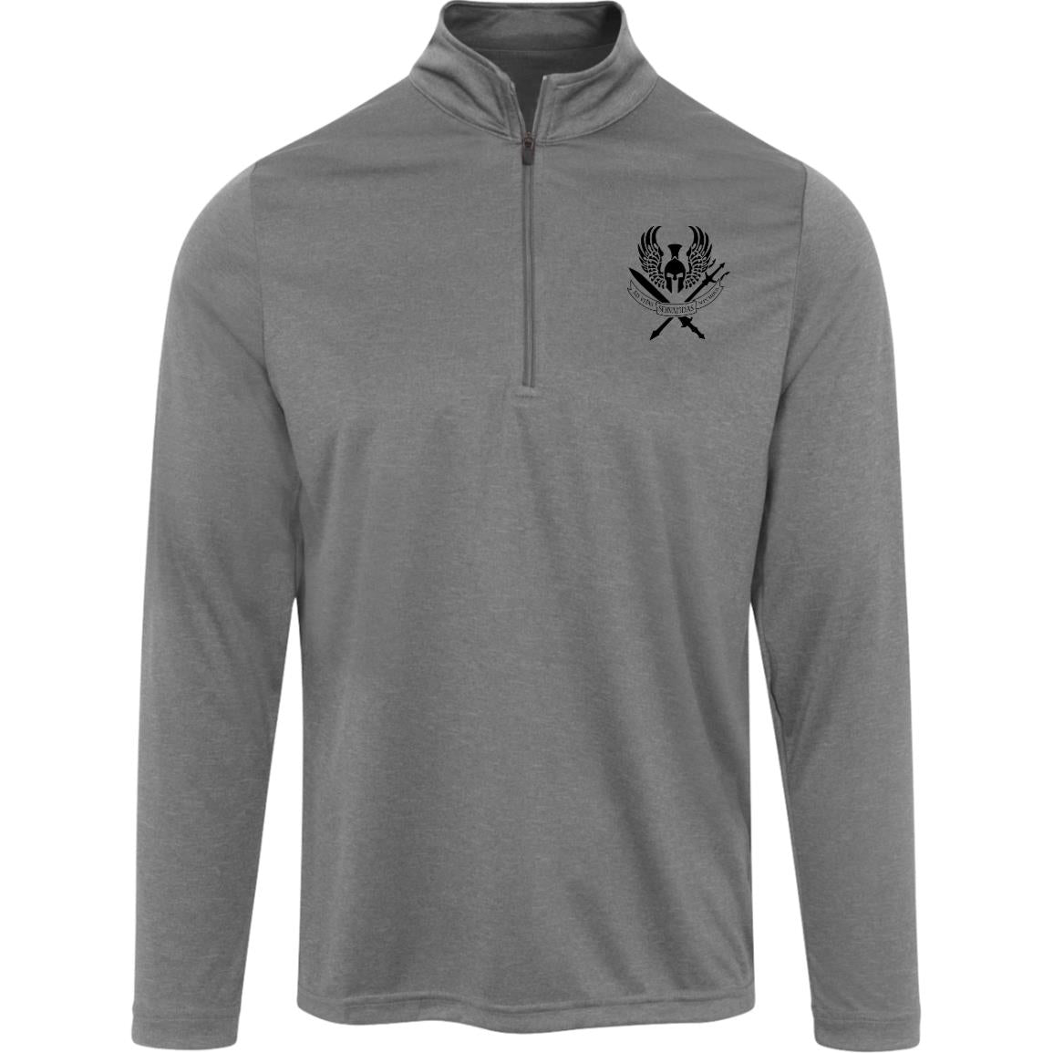 R1 Mens Heather Quarter Zip