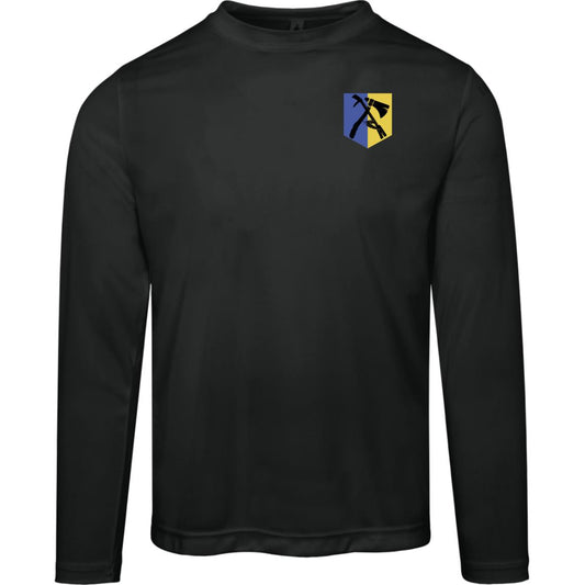 Atlanta Pocket Logo 2 Team 365 Mens Zone Long Sleeve Tee