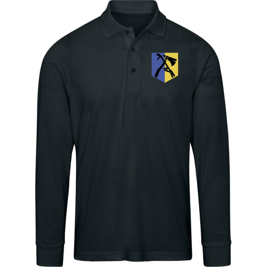 Atlanta Shield Men's Pinnacle Long Sleeve Pique Polo