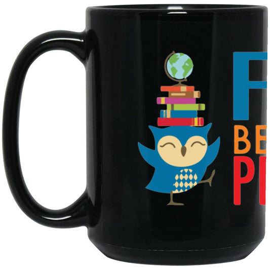 First Beginnings Preschool 15oz Black Mug