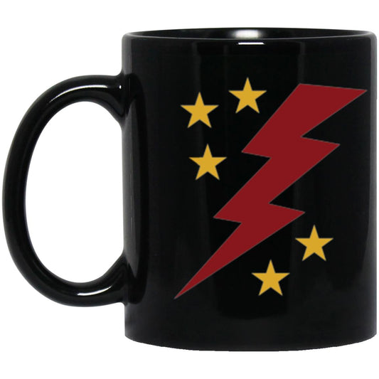 Thurston County Lightening Bolt 11oz Black Mug