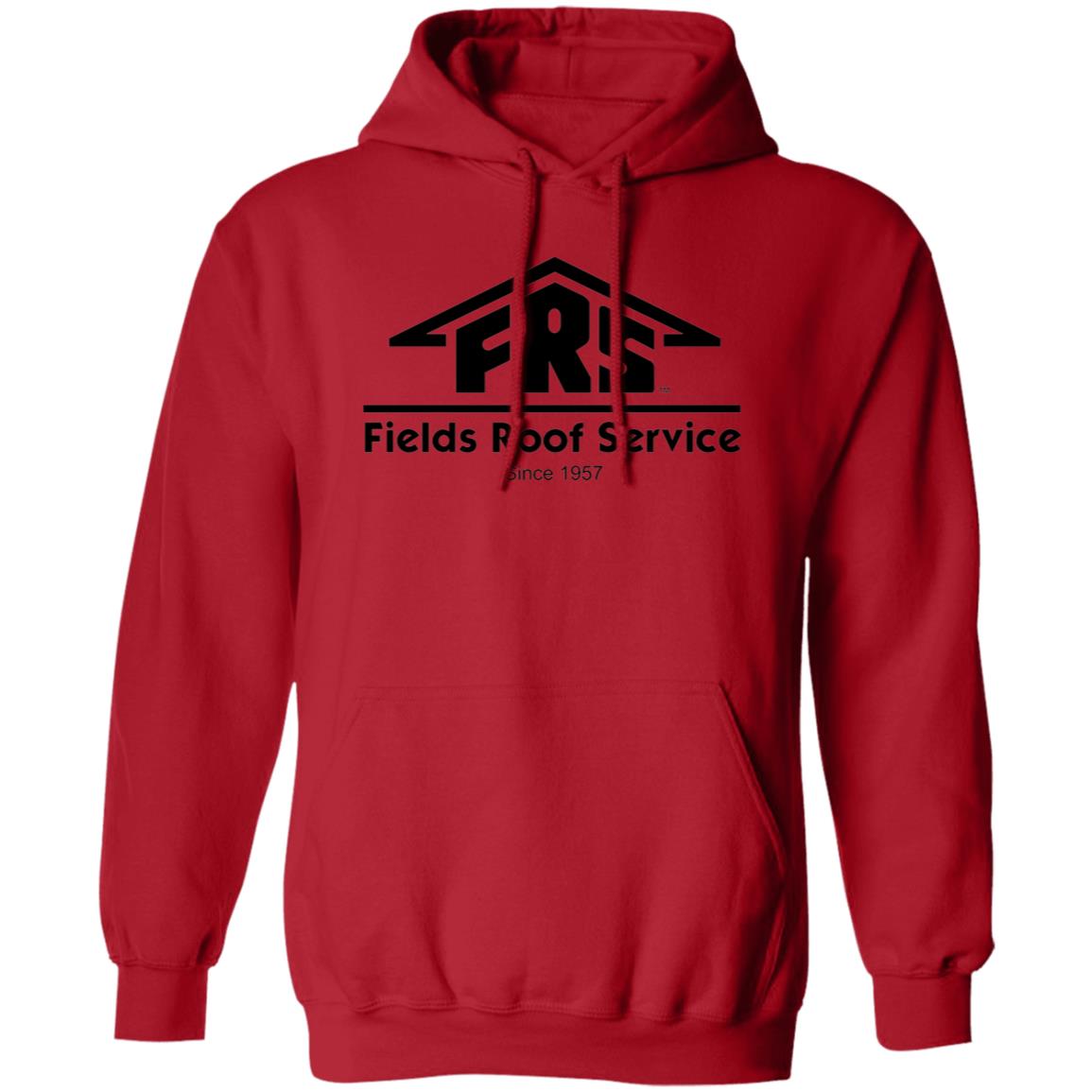 FRS Black Logo Pullover Hoodie