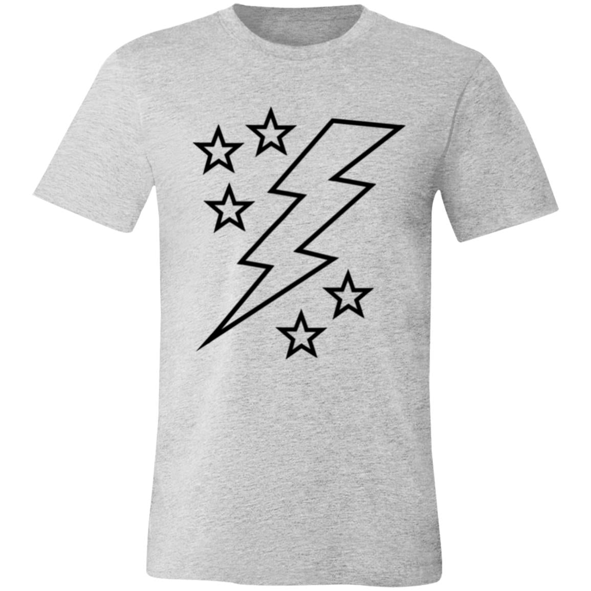 Lightening Bolt Large Unisex Jersey Short-Sleeve T-Shirt