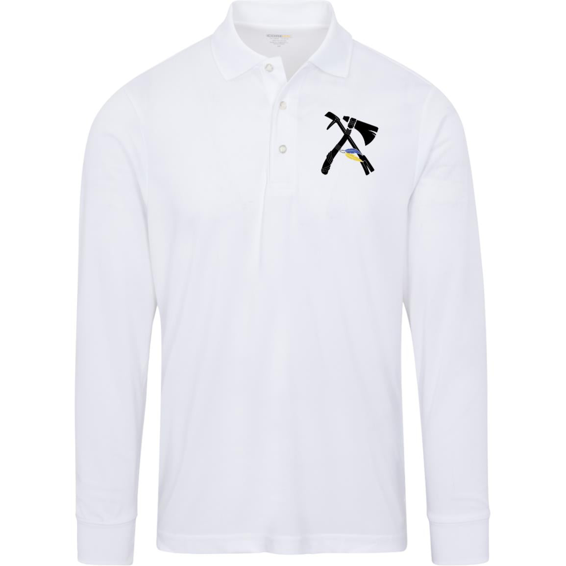 Atlanta Men's Pinnacle Long Sleeve Pique Polo