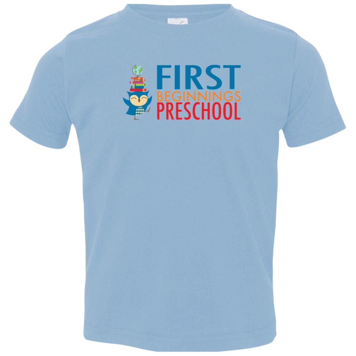 Toddler First Beginnings Preschool Jersey T-Shirt