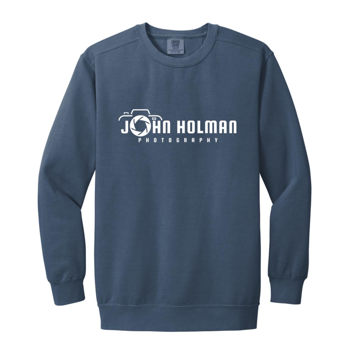 JHP Garment-Dyed Adult Crewneck Sweatshirt