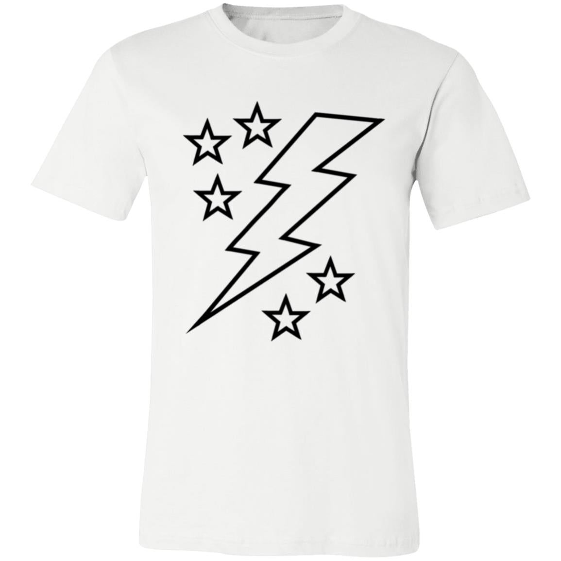 Lightening Bolt Large Unisex Jersey Short-Sleeve T-Shirt