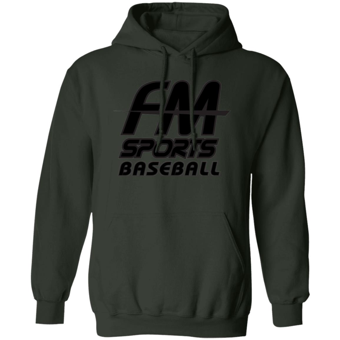 FM Sports Baseball Blackout Pullover Hoodie