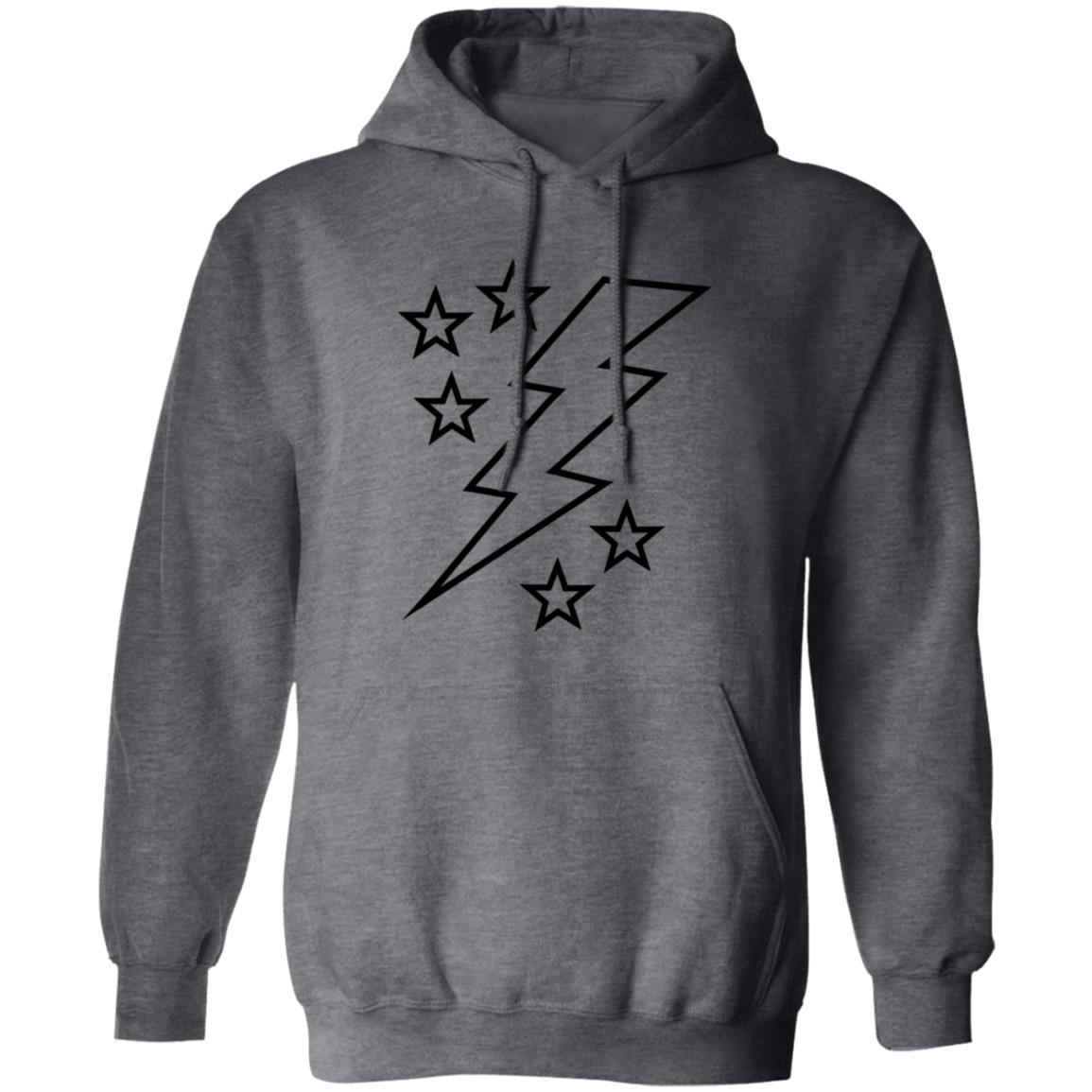 Lightening Bolt Large Pullover Hoodie